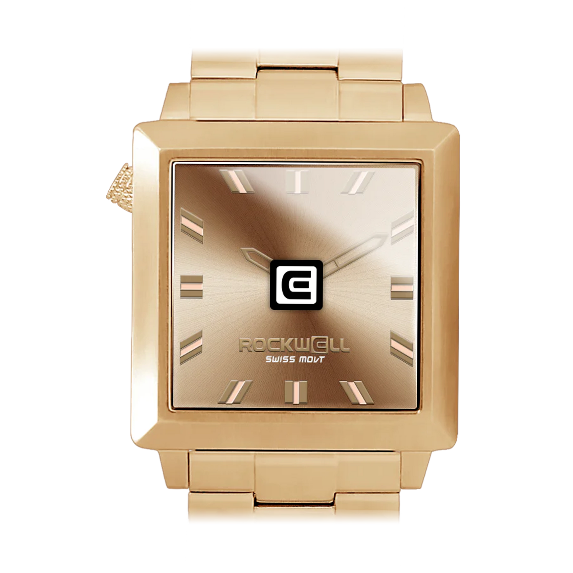 40mm2 rose gold case and dial