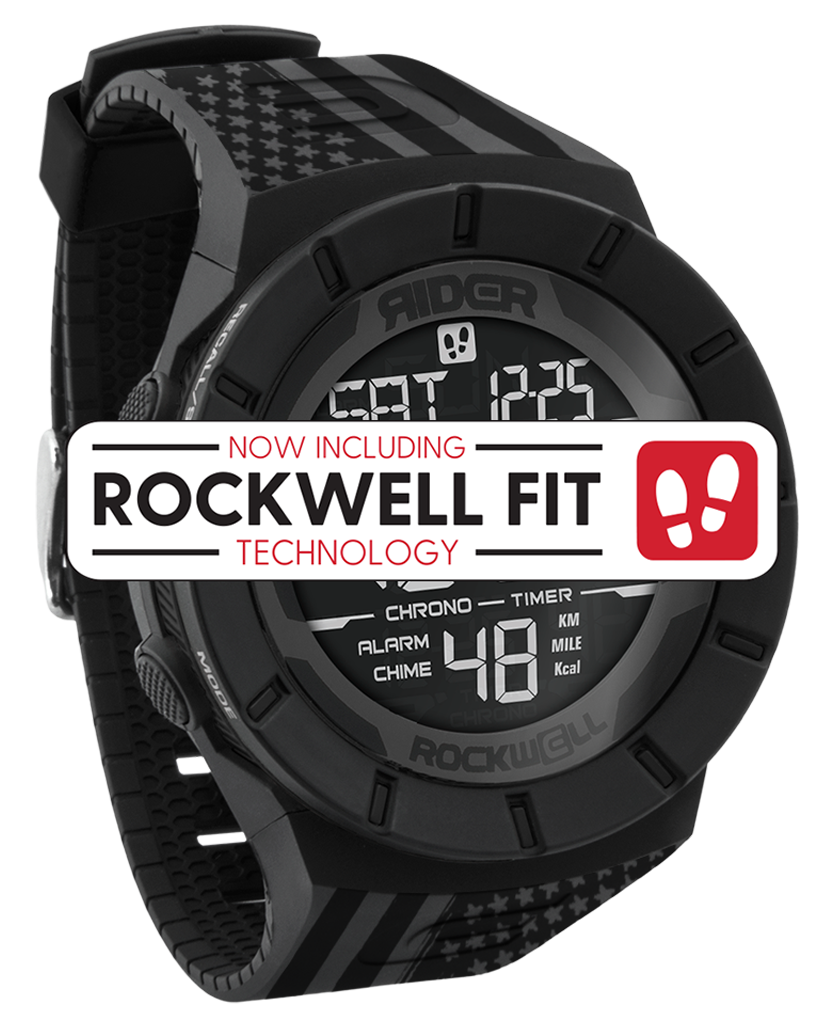Coliseum Fit™ Assault flag printed down band- Watch