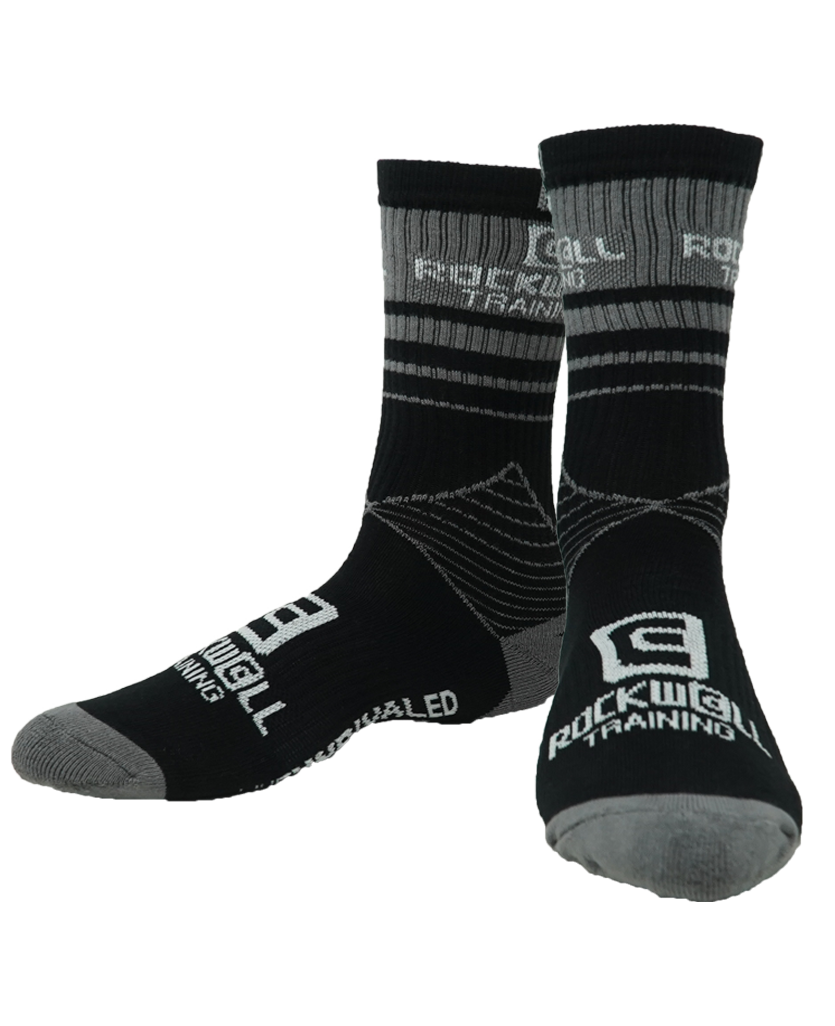 Rockwell Training Black and Gray Socks