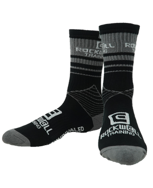 Rockwell Training Black and Gray Socks