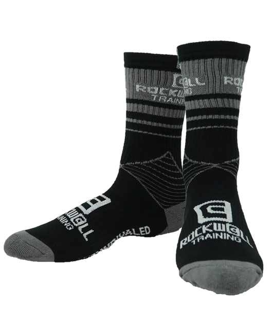 Rockwell Training Black and Gray Socks