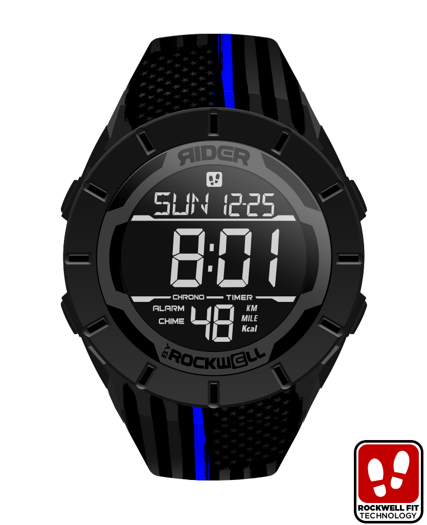 Coliseum Fit™ Assault - Thin Blue Line Edition (Phantom Black)