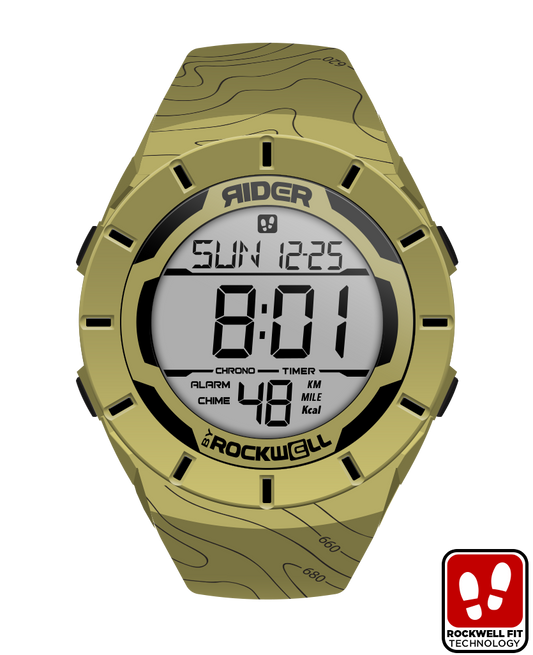 coyote tan coliseum edition with black accents and elevation edition bands