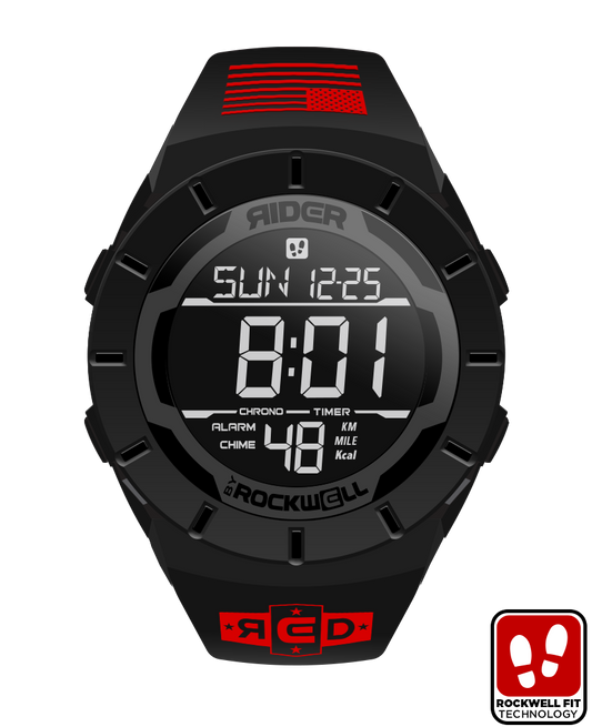 phantom black coliseum Digital watch with remember everyone deployed bands