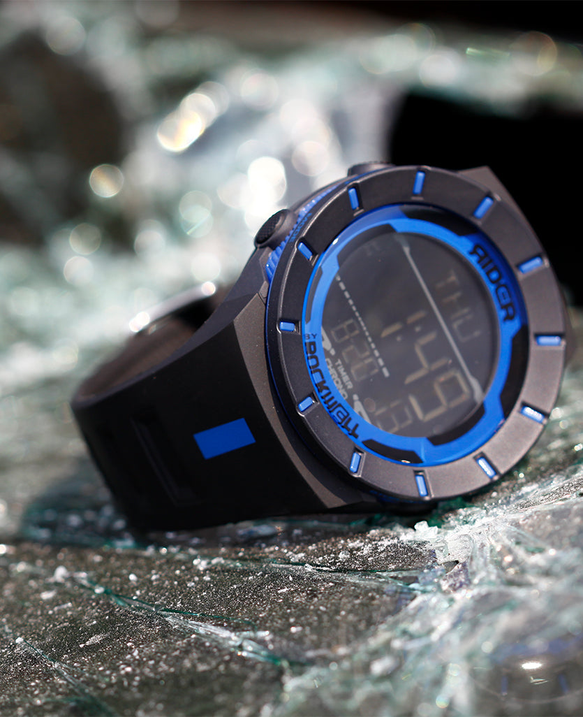 Coliseum Fit™ Thin Blue Line Edition (Black/Blue) Watch