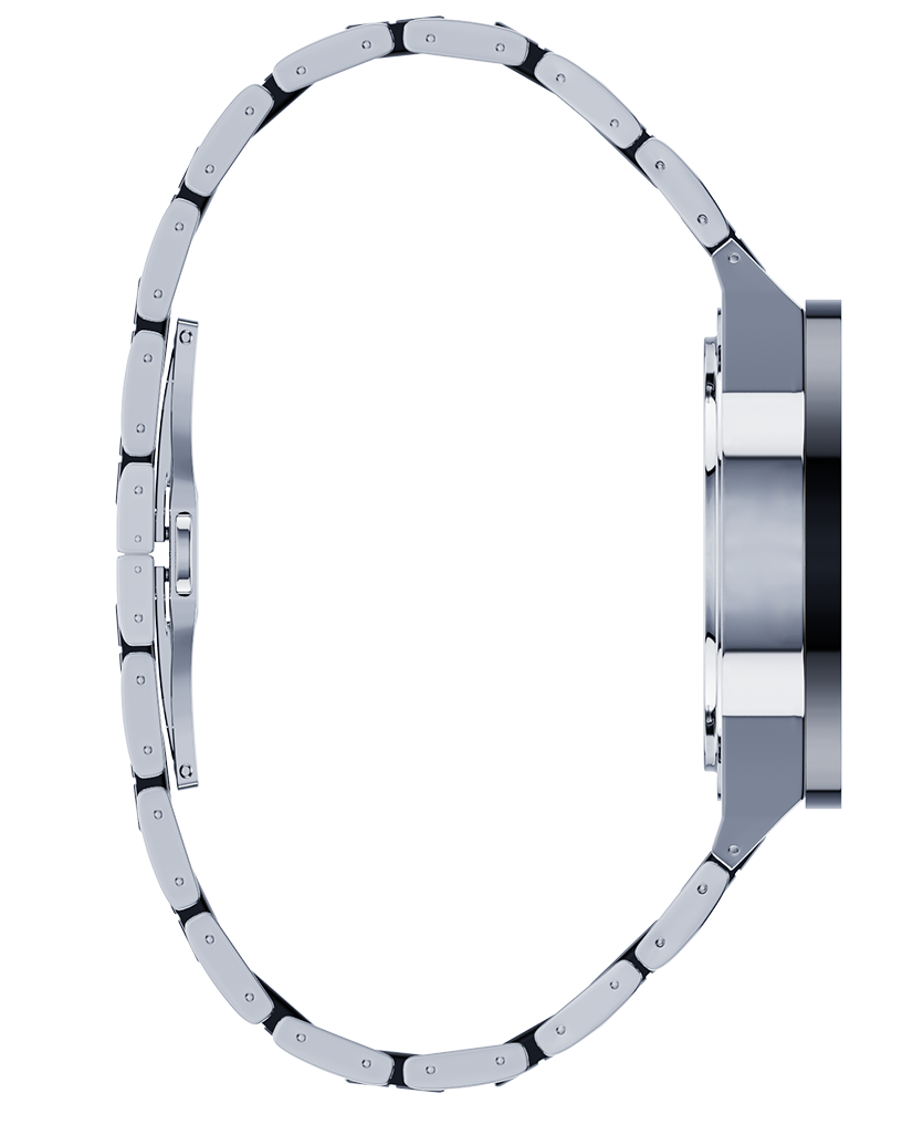 tier 1 silver commander elite with black ceramic bezel and inner links