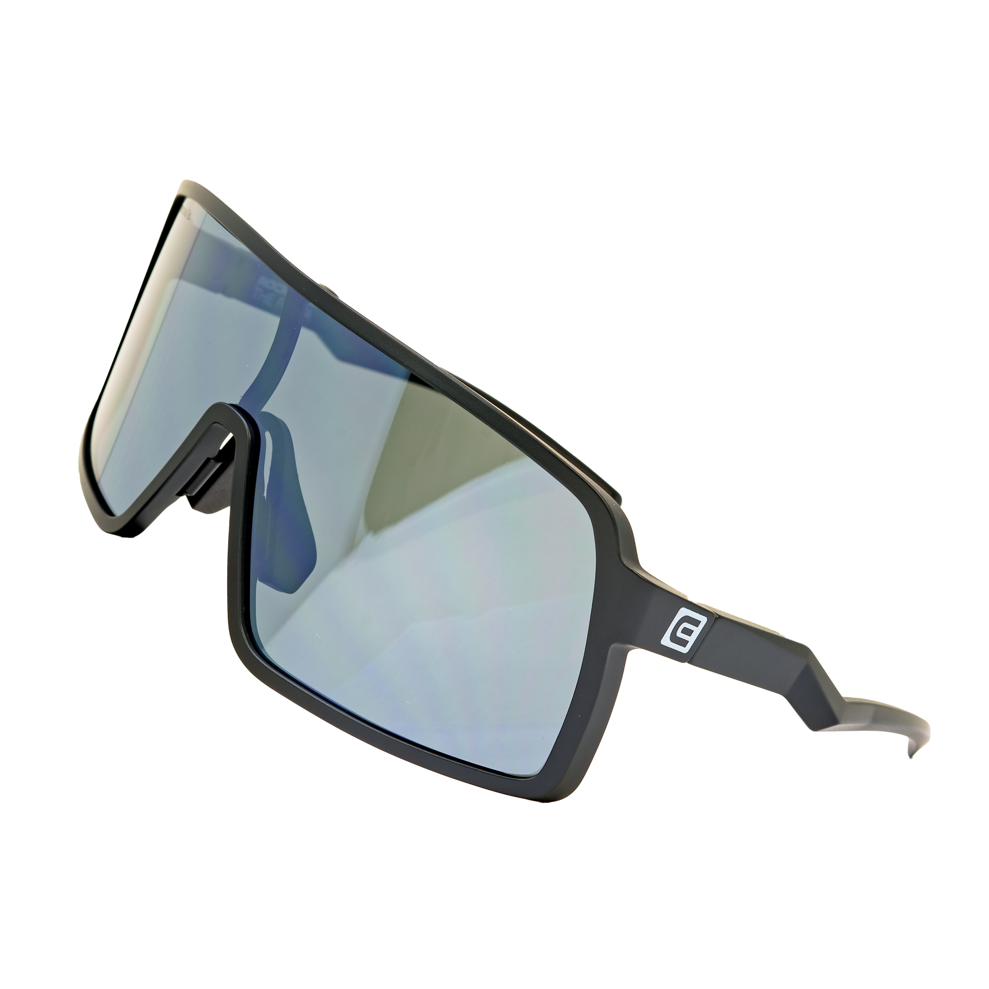 Forza (Black/Silver Anti-Reflective, Mirrored, Oleo-phobic Lens)