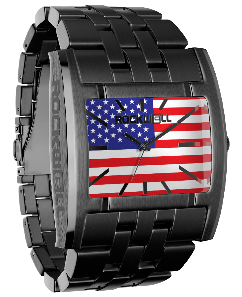 freedom edition gunmetal apostle analog watch