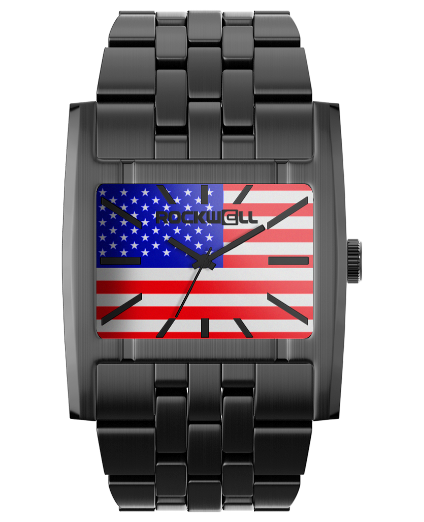 freedom edition gunmetal apostle analog watch