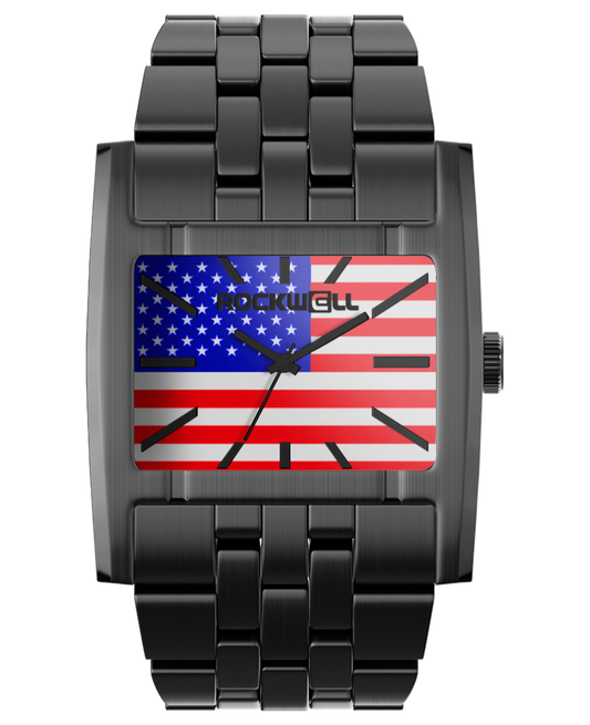 freedom edition gunmetal apostle analog watch