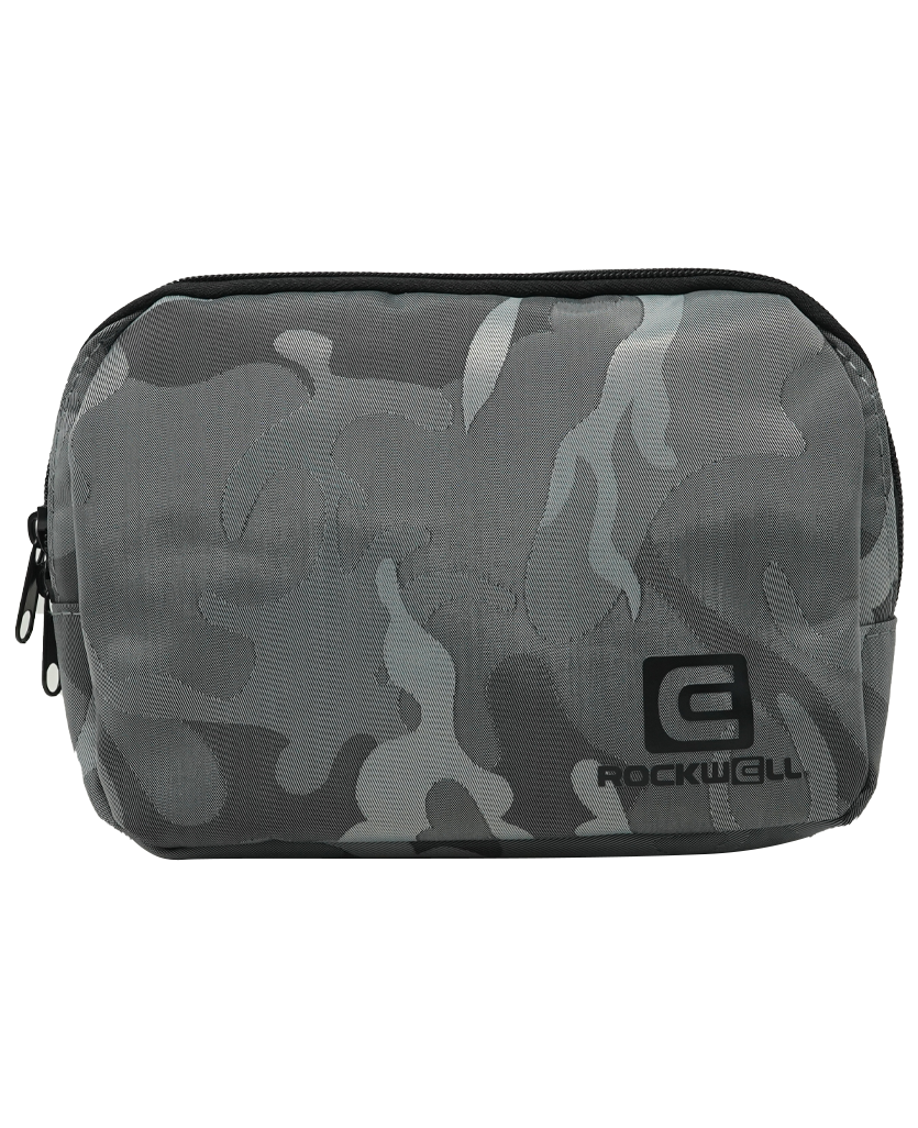 gray camo mini fanny pack