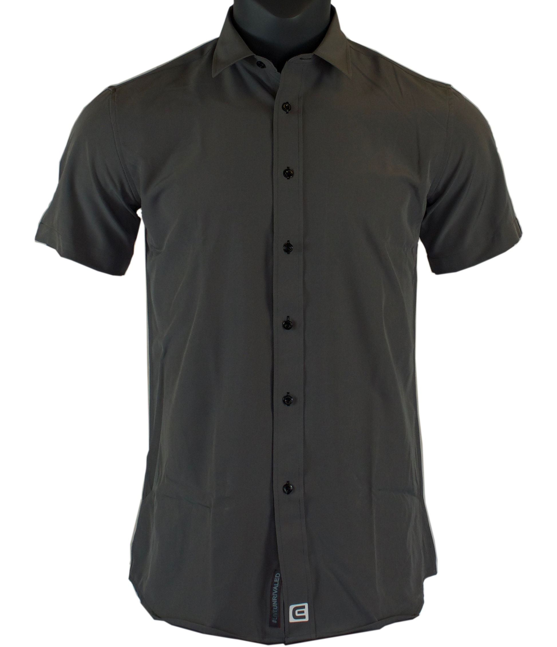The Titan - Solid Gray Long Sleeve