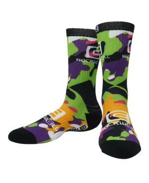 Green Camo Socks