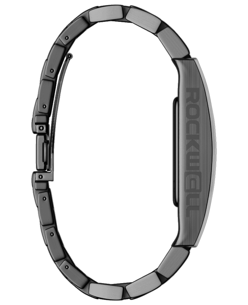 no retreat gunmetal apostle analog watch