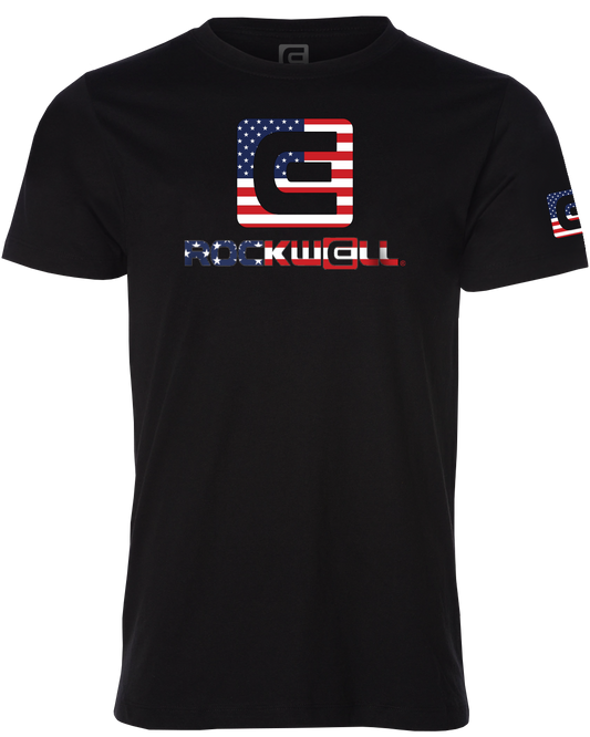 OG rockwell stacked american flag logo