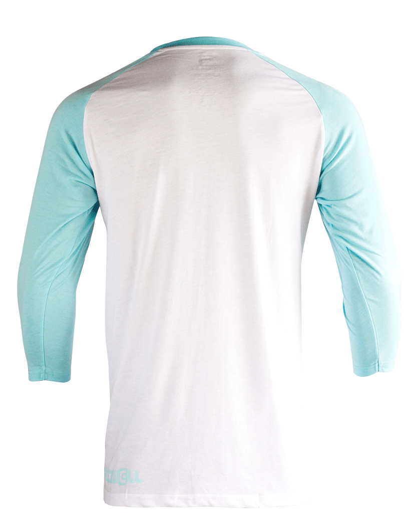 back of Men's Watch Co Slugger Turquoise