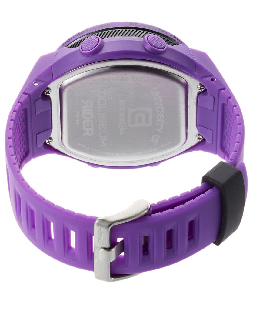 Purple and Black Coliseum with Custom LSU Bands