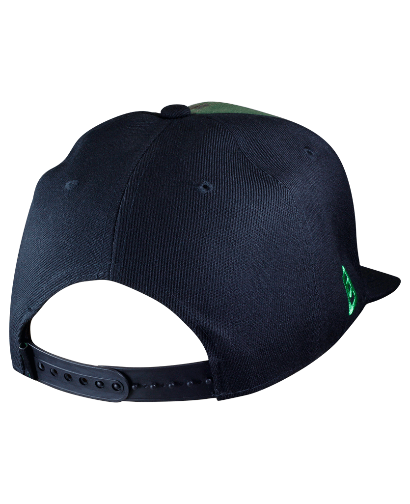 Snapback Hat RCK Camo/Black
