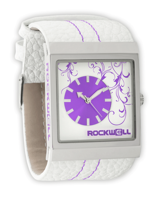 Mercedes White/Purple - Watch