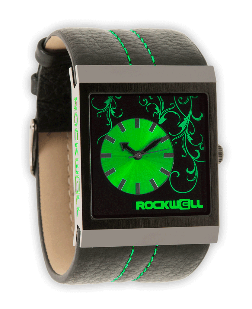 Mercedes Black/Green - Watch