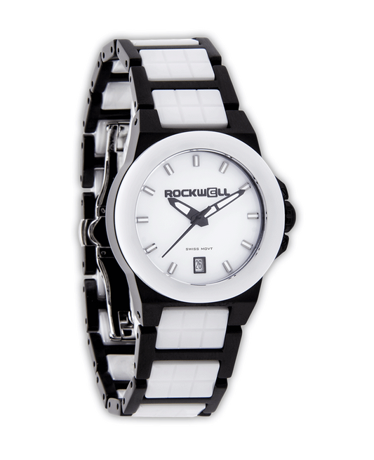 Katelynn Black - White Ceramic - Watch