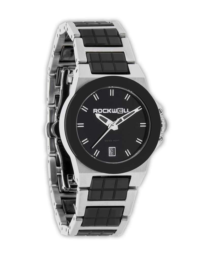 Katelynn Silver/Black Ceramic - Watch