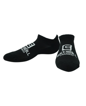 Rockwell Training Black Ankle Socks