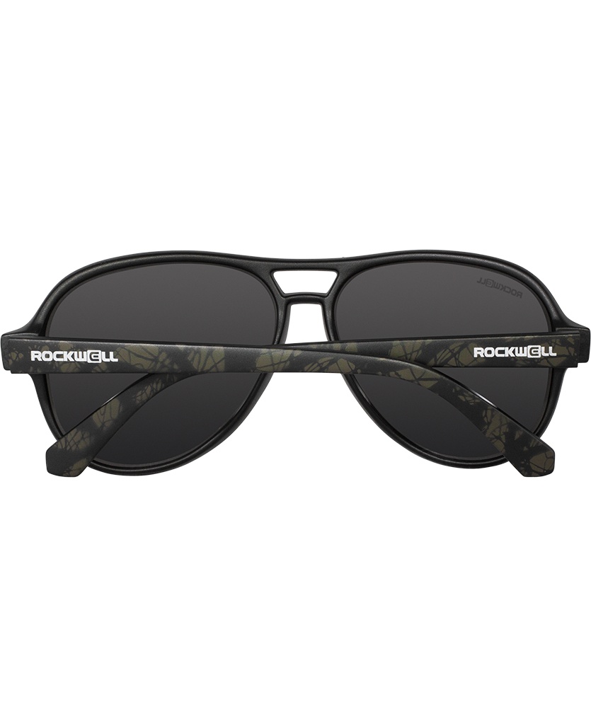 The Casino - Matte Camo with Flash Silver Lens