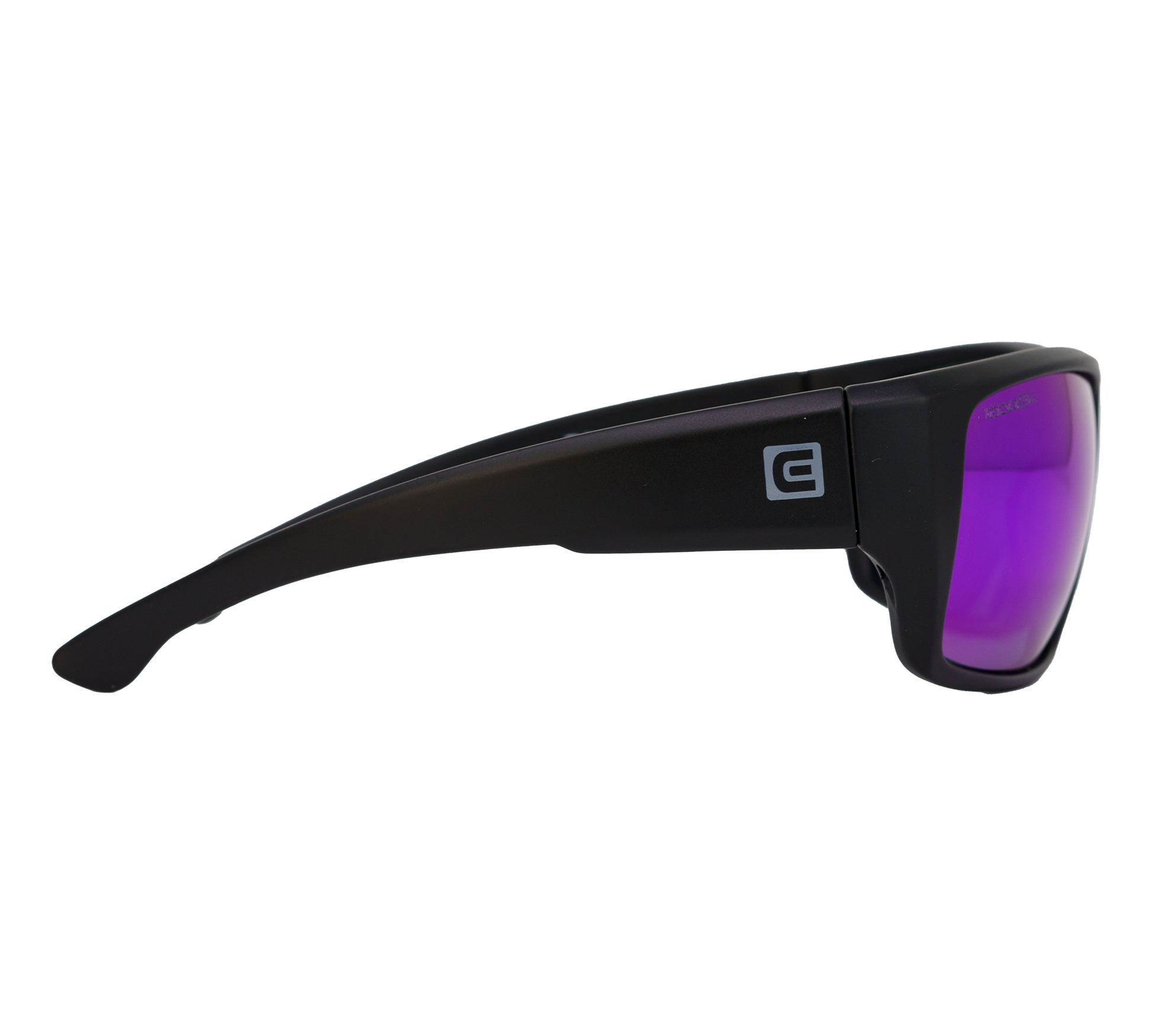 Nero Black Frame Green Lens Side Angle