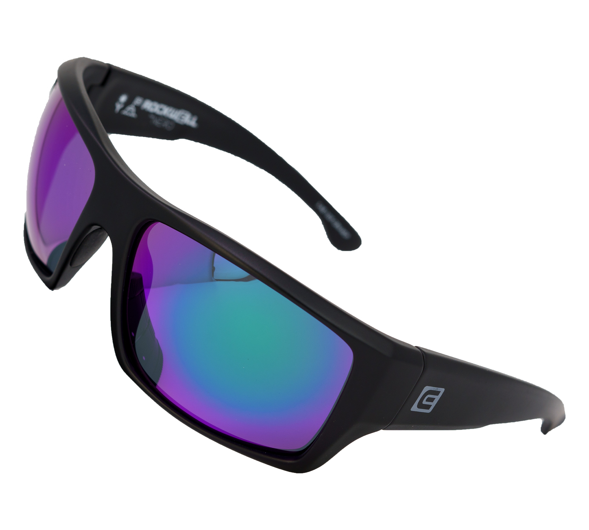 Nero Black Frame Green Lens Tilt Angle