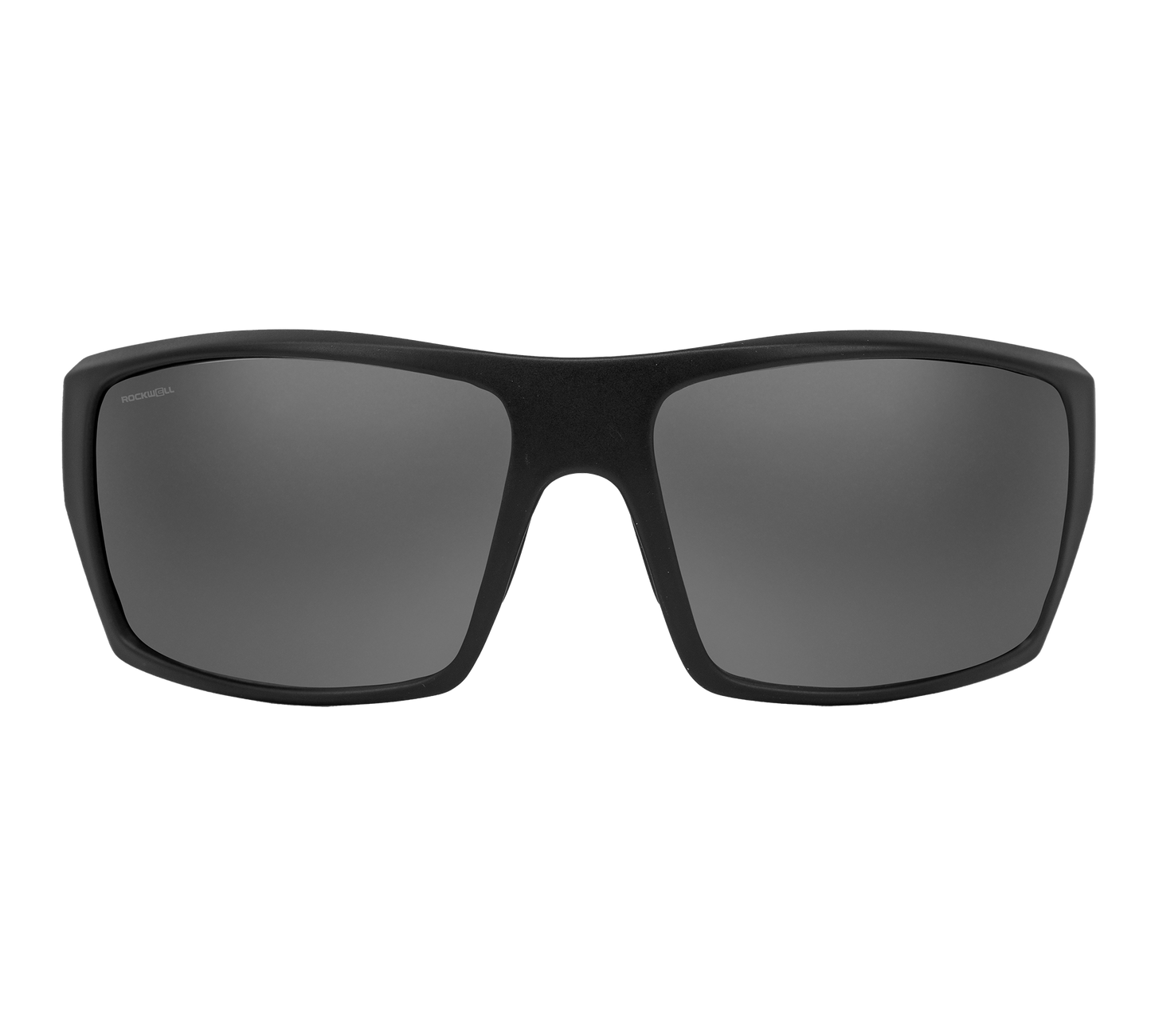 Nero Black Frame Silver Lens Front Angle