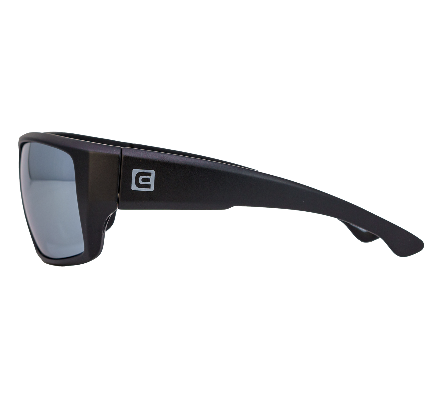 Nero Black Frame Silver Lens side angle