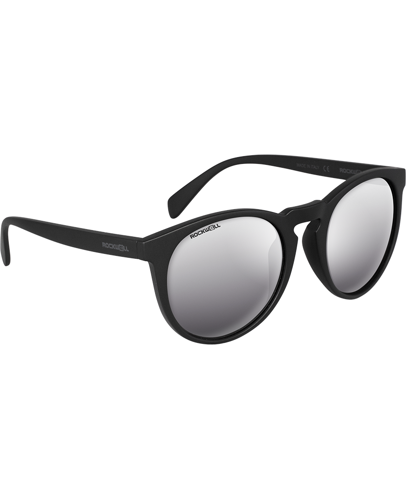 The Stella - Matte Black w/Silver Lens