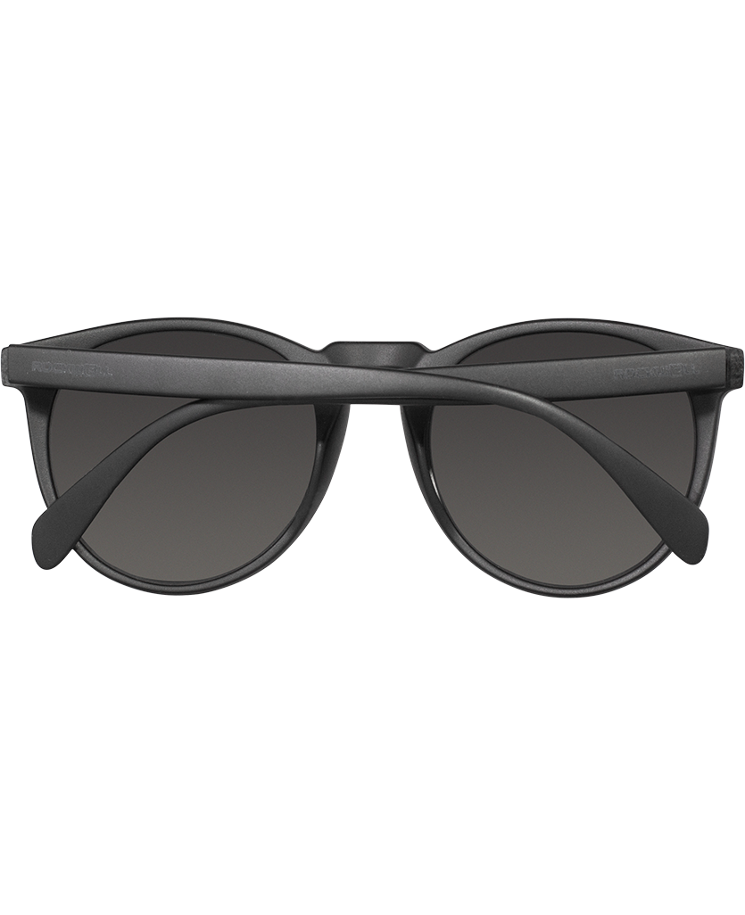 The Stella - Matte Black w/Silver Lens