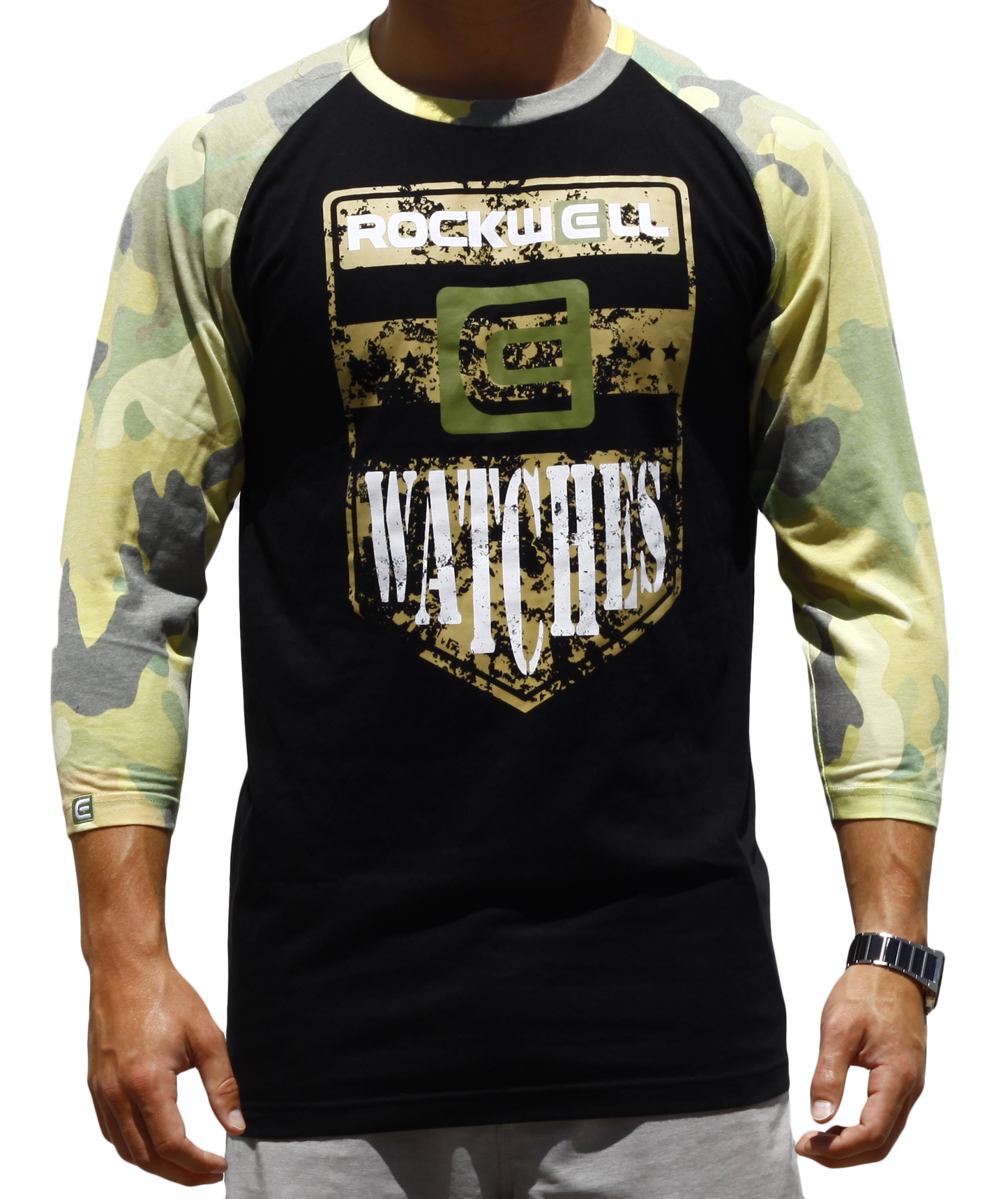 man wearing Shield Slugger Camo