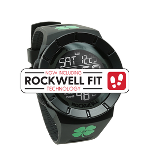 Coliseum Fit™ - Shamrock Edition (Phantom Black with green shamrock printed on band - Watch)
