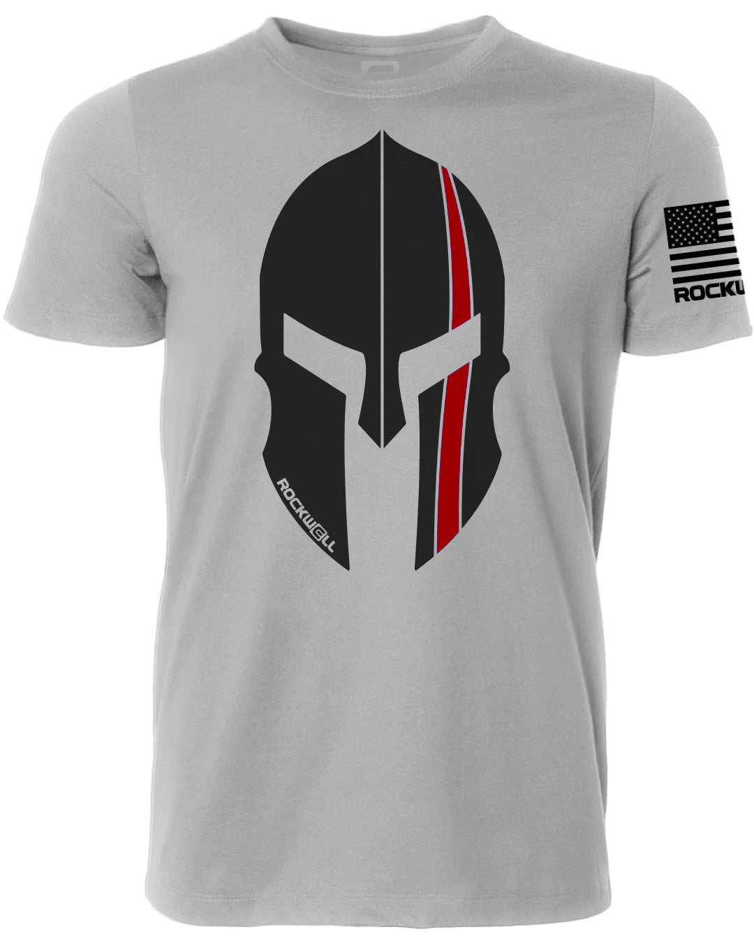 TRL spartan helmet grey shirt rockwell