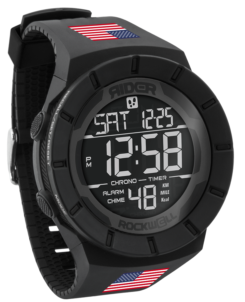Coliseum Fit with American Flag on Bands