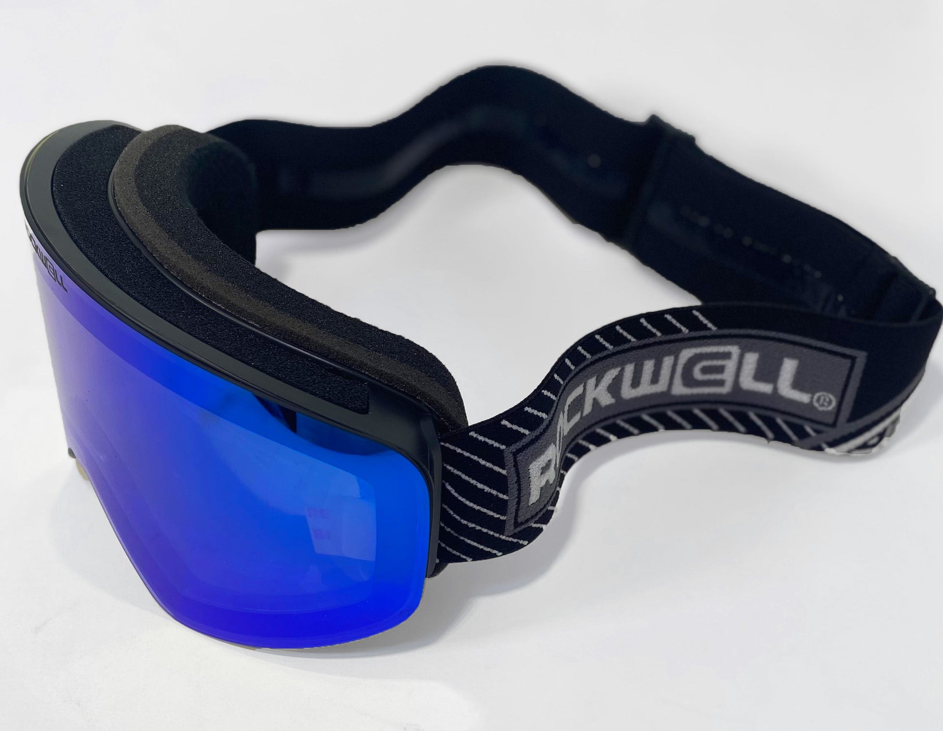 zermatt Blue lens goggles