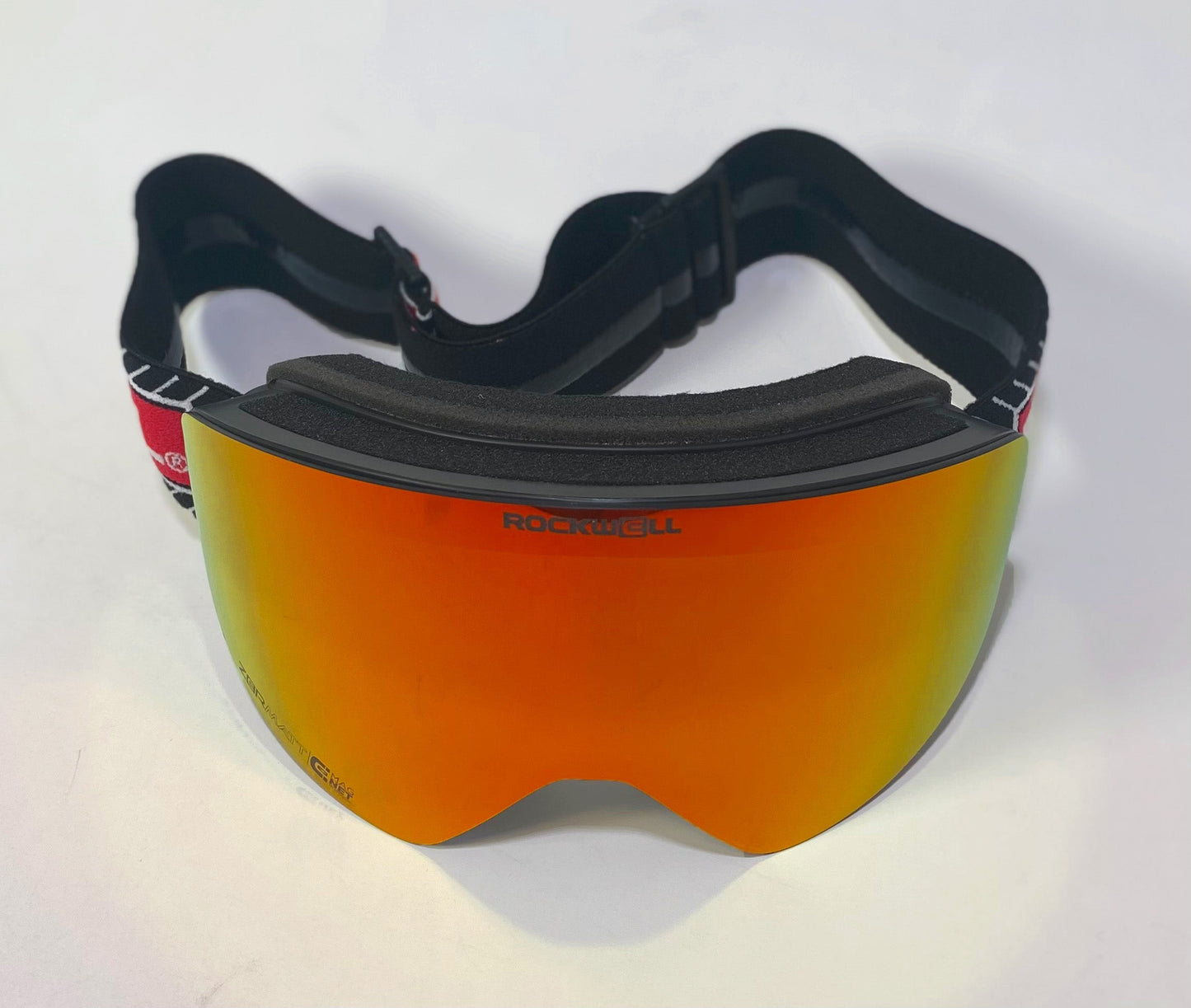 zermatt red lens goggles