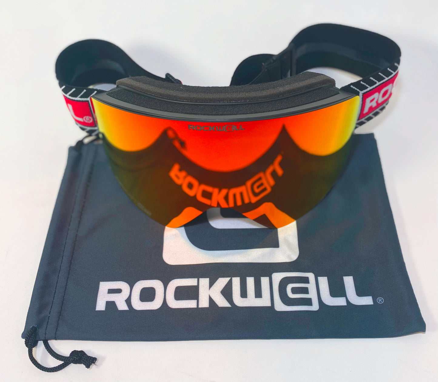 zermatt red lens goggles